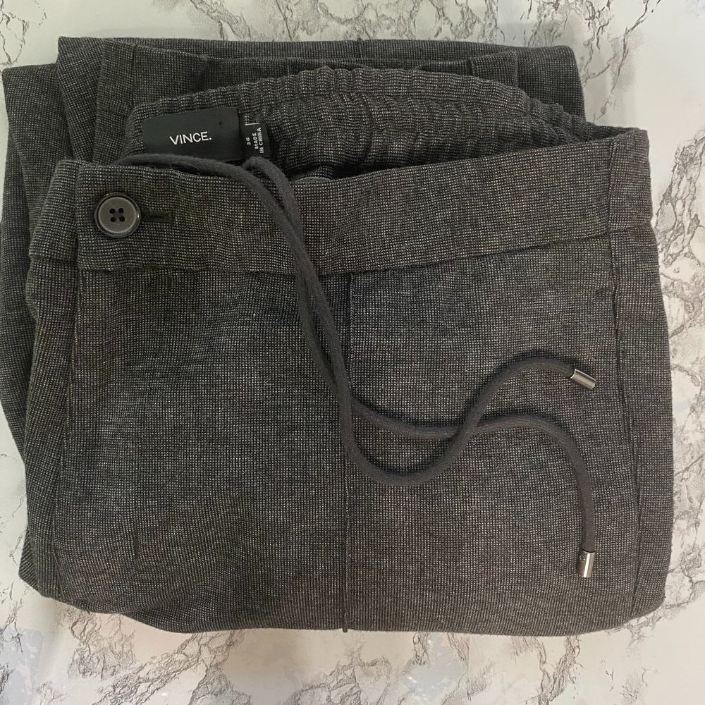 Vince Structured Knit Track Pants Size 36